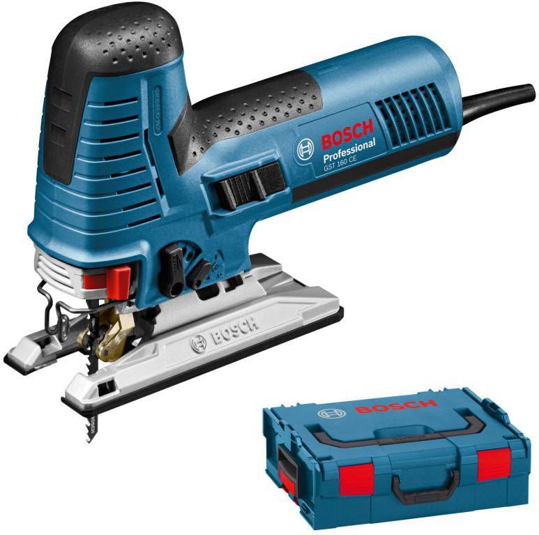 Bosch GST 160 CE Decoupeerzaag in L Boxx 800W T greep variabel