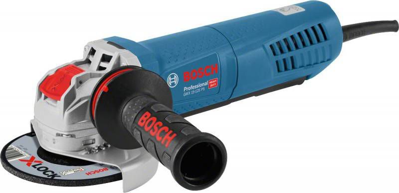 Bosch GWX 15 125 PS X LOCK Haakse slijper 1500W 125mm variabel softstart