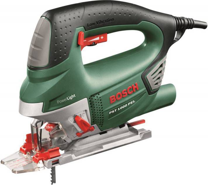 Bosch PST 1000 PEL Decoupeerzaag in koffer 650W incl. 5 delige zaagbladenset