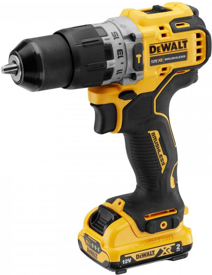 DeWALT DCD706D2 QW 12V Li ion Accu Klopboormachine Set(2x 2.0Ah)In TSTAK Koffer