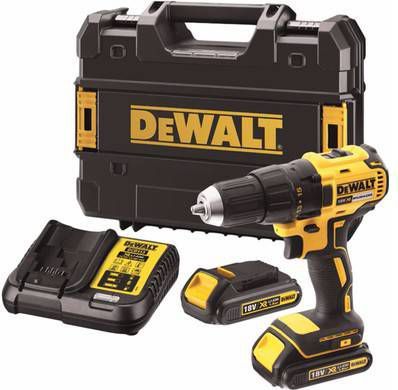 DeWALT DCD777S2T 18V Li Ion accu boor -/schroefmachine set(2x 1.5Ah accu)in TSTAK koolborstelloos