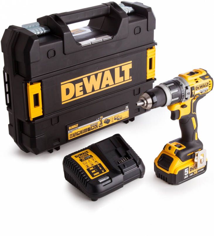 DeWALT DCD796P1 18V Li Ion accu klopboor -/schroefmachine set(1x 5, 0Ah accu)in koffer