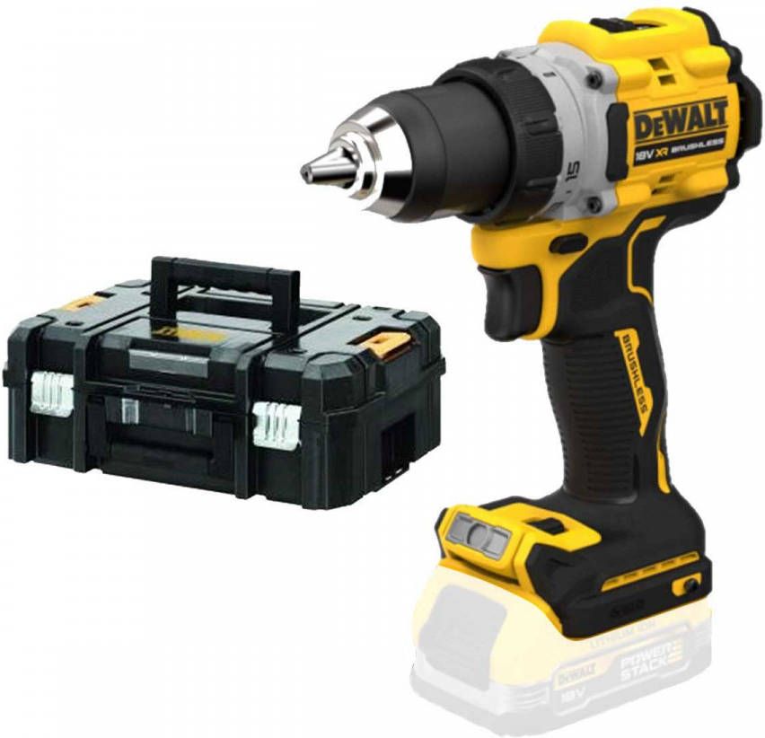 DeWALT DCD805NT XJ 18V Li ion XR Accu Klopboor -/schroefmachine G3 Body In TSTAK Koffer