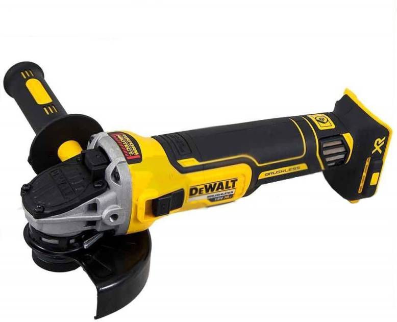 DeWalt DCG405N 18V Li Ion accu haakse slijper body 125mm zonder accu's en lader