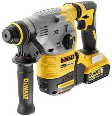 DeWALT DCH283P2 QW 18V XR Li Ion Accu SDS Plus Boorhamer set(2x 5, 0Ah)in TSTAK 2, 8J koolborstelloos