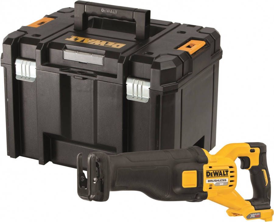 DeWALT DCS389NT 54V Li ion FlexVolt Accu Reciprozaag Body In TSTAK Koffer