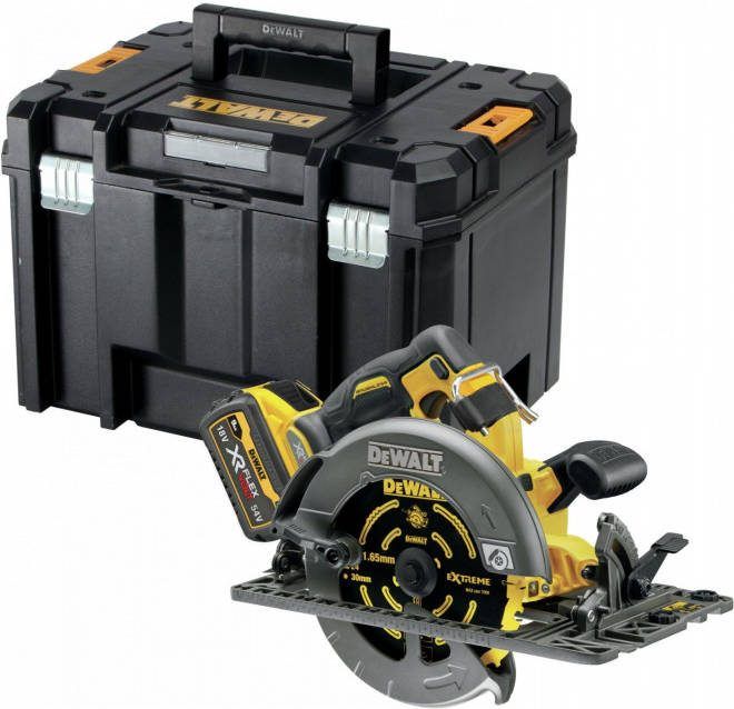 DeWALT DCS579NT 54V FlexVolt Li Ion Accu Cirkelzaag Body In TSTAK 190mm