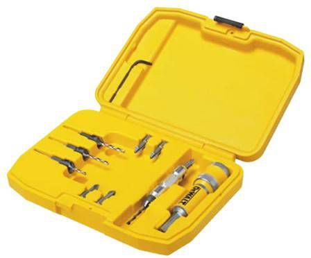 Dewalt Koffer met 10 gereedschappen voor voorboren en schroeven