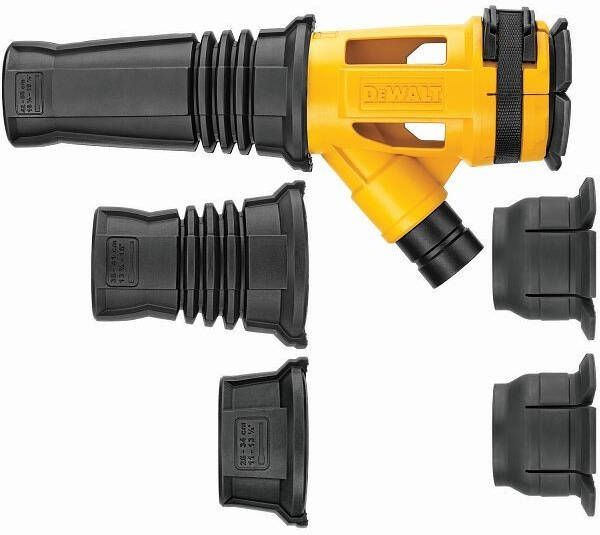 DeWALT DWH051 XJ SDS Max Airlock Stofafzuigset Voor Beitelwerkzaamheden