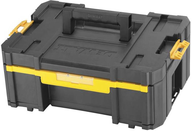 DeWALT DWST1 70705 TSTAK Box III stevige gereedschapskoffer met diepe lade inclusief 6 bakjes