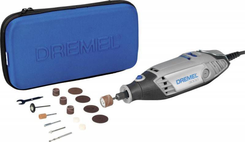 DREMEL 3000 Elektrische Multitool + 15 delige accessoireset in etui
