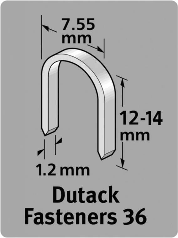 Dutack 5011011 Nieten Serie 36 14mm(1000st )