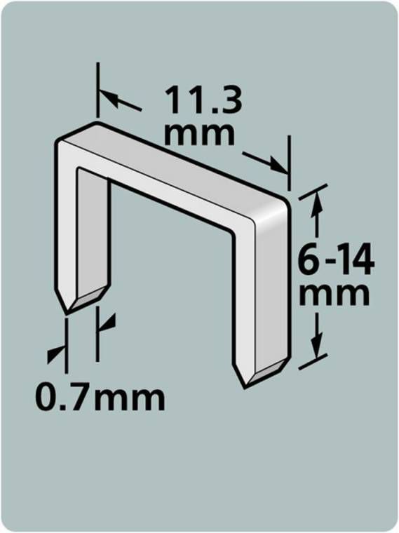 Dutack 5011016 Nieten Serie 53 14mm(1000st )