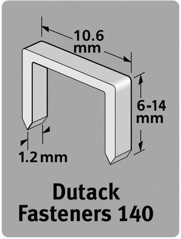 Dutack 5011021 Nieten Serie 140 14mm(1000st )