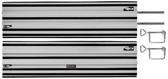 Einhell Geleiderail voor cirkelzaag 2x1000 mm aluminium