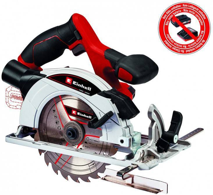 Einhell TE CS 18/165 1 Solo 18V Li Ion Accu Cirkelzaag Body 165mm