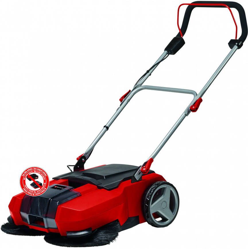 Einhell TE SW 18/610 Li Solo 18V Li ion Accu Veegmachine Body 20L 61cm
