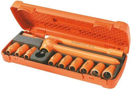 Facom S.400AVSE Set van 12 stuks tot 1000 Volt geïsoleerd gereedschap, VSE serie