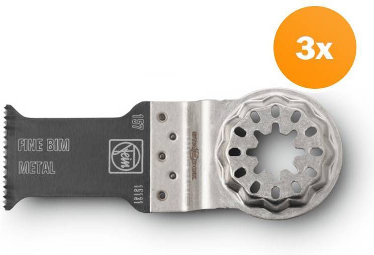 Fein 63502157220 E Cut zaagblad(3st) SL 50 x 30 mm(157 )