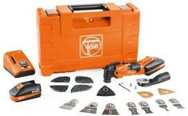 Fein AMM500 Multimaster Top 18V Li ion accu multitool set(2x 3.0Ah accu)+ 30 delige accessoireset in koffer