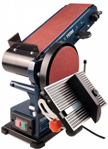 FERM BGM1022 Tafel Band En Schijfschuurmachine 350W 100 X 915mm