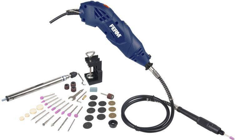 FERM CTM1017 Elektrische Multitool Incl. 40 delige Accessoires In Koffer 160W