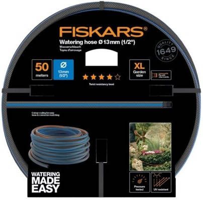 Fiskars 1027106 Tuinslang 13 Mm(1/2")50 M Q4