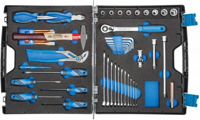 Gedore 1000 49 delige Gereedschapkoffer TOURING