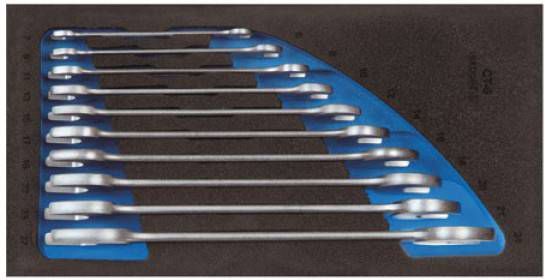 Gedore 1500 CT1 6 10 delige Steeksleutelset In 1/3 CT Module 6 27mm