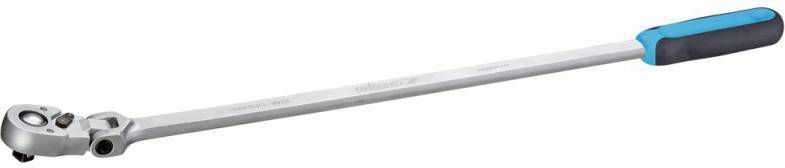 Gedore 1993 GU 10 XL Omschakelbare ratel met kniegewricht extra lang 1/2''