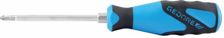 Gedore 2160SK PH3 C Schroevendraaier Met Slagkap PH1 X 185mm