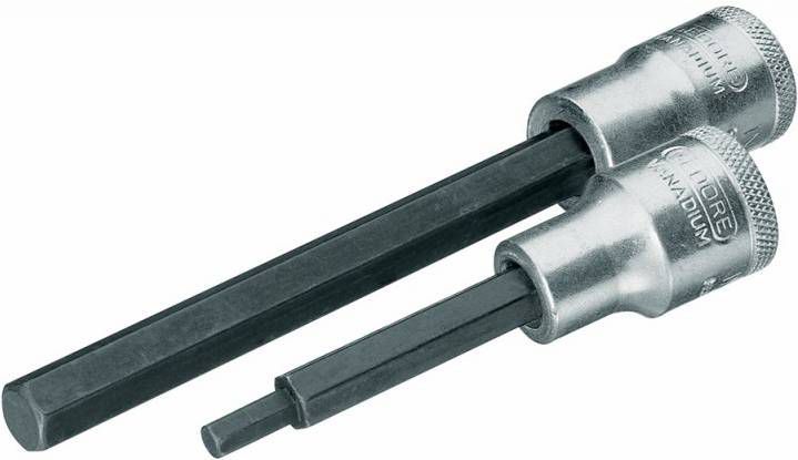 Gedore IN 19 L Dopsleutel schroevendraaier 1/2'' Lang 140 x 10mm