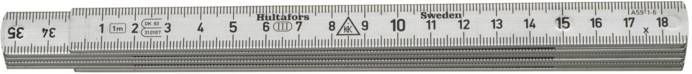 Hultafors A 59 1 6 Duimstok Aluminium 1m