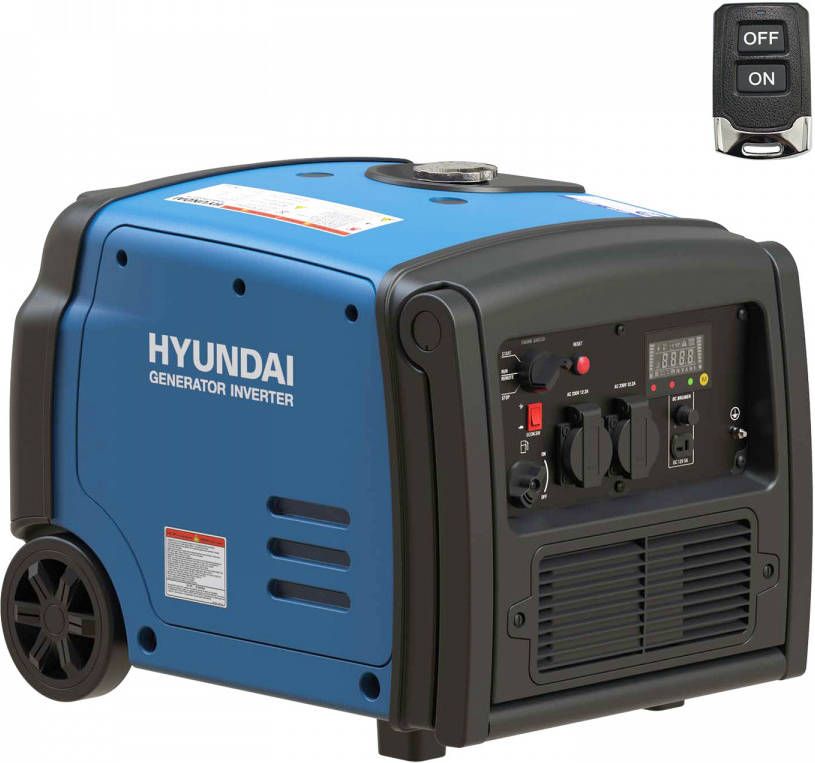 Hyundai HY3200SEi Benzine Generator/Inverter Aggregaat 3200W