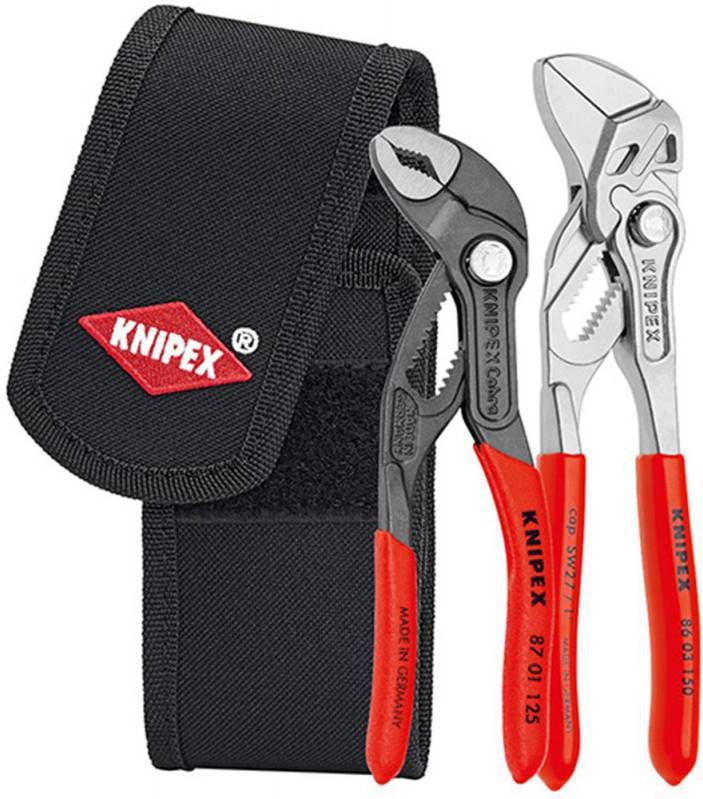 Knipex 002072V01 2 delige Tangenset in gordeltas