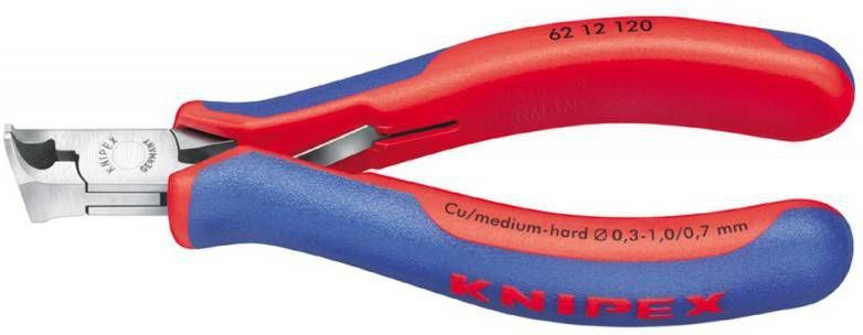 Knipex 6212120 Voorsnijtang Met Schuine Kop Elektronica 120mm