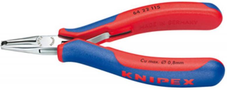 Knipex Elektronica voorsnijtang, componentengrepen 115 mm_64 22 115