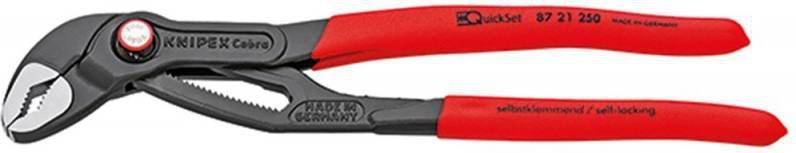Knipex 8721250 Cobra Quick Set Waterpomptang 250mm