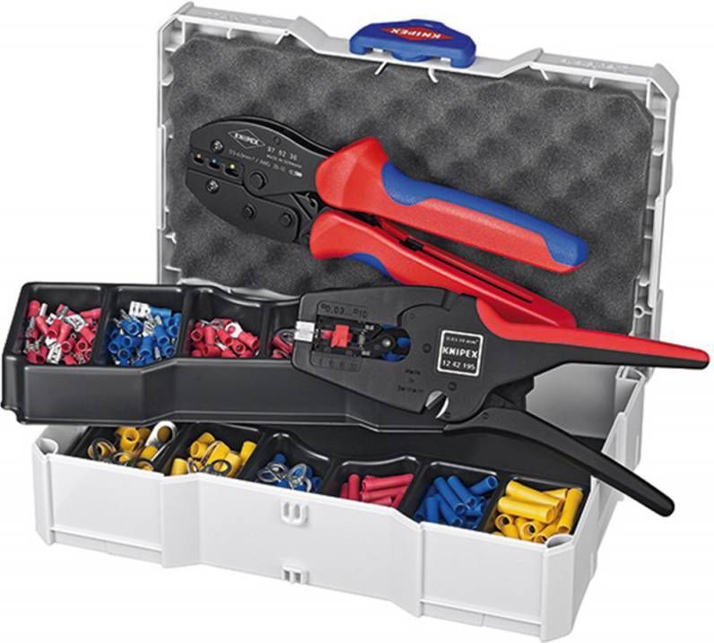Knipex Krimp assortiment voor kabelverbinders _ 97 90 22