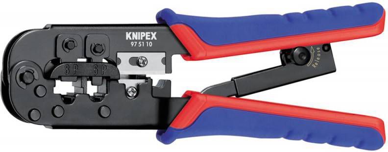 Knipex 975110 Krimptang Voor Westernstekkers 190mm