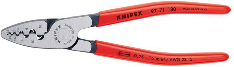 Knipex 9771180 Adereindhulstang 180mm