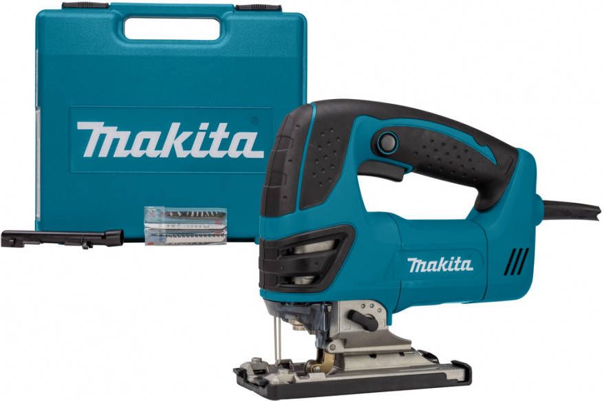 Makita 4350CT Decoupeerzaag D greep in koffer 720W 135mm