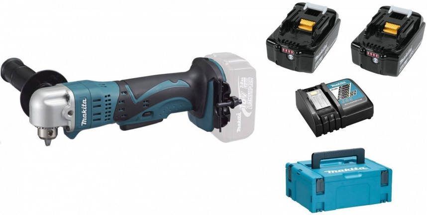 Makita DDA350RMJ 18V Li Ion accu haakse boor -/schroefmachine set(2x 4.0Ah accu)in Mbox
