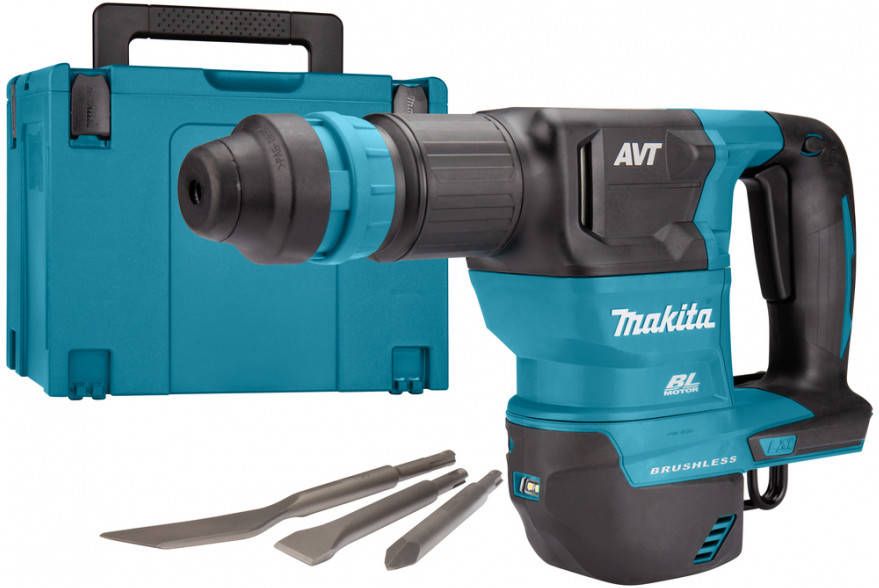 Makita DHK180ZJ 18V Li Ion accu SDS Plus breekhamer body in Mbox 3, 1J
