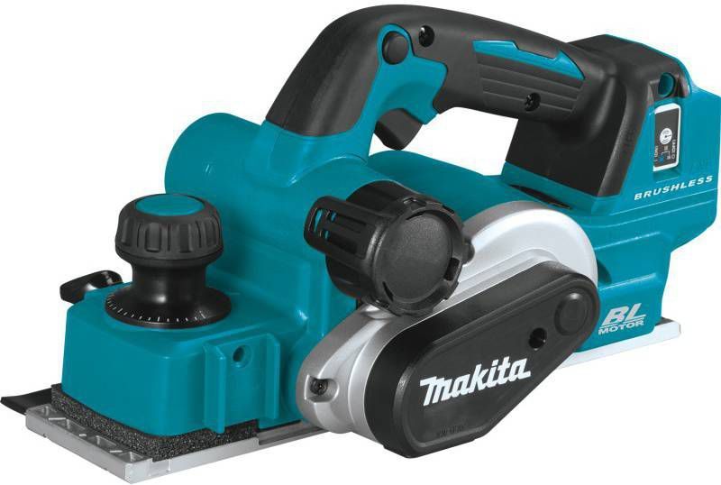 Makita DKP181ZJ 18V Li Ion accu schaafmachine in Mbox 82mm 3mm koolborstelloos