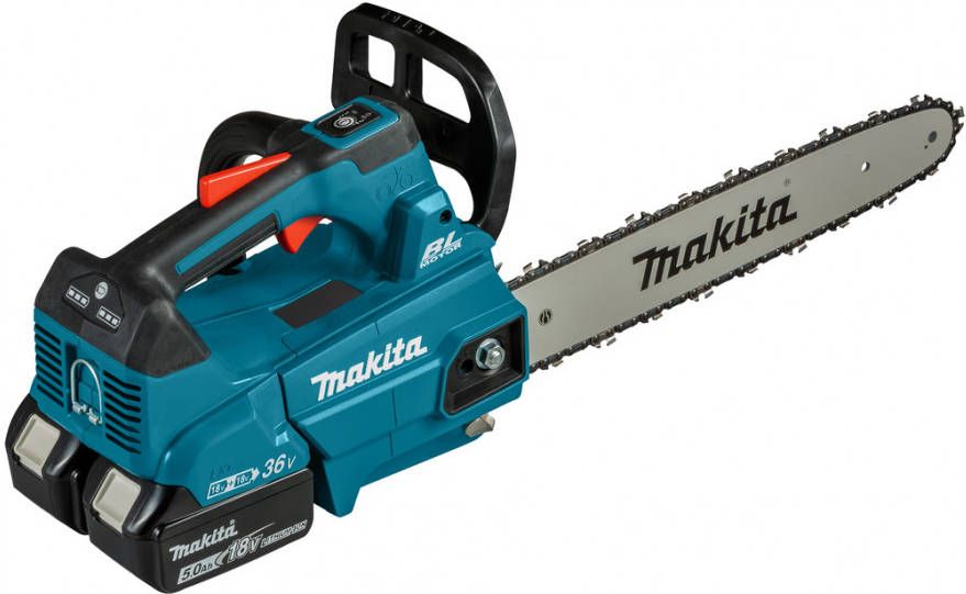 Makita DUC356PT2(2X18V)Li Ion Accu Kettingzaag Set(2x 5, 0Ah) 35cm