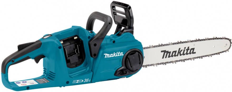 Makita DUC400PT4J 2x18V Li Ion accu kettingzaag set(4x 5, 0Ah)incl. Mbox 40cm koolborstelloos