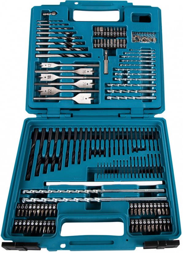 Makita E 06270 212 delige accessoire set in koffer
