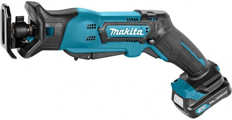 Makita JR103DSAE 10.8V Li Ion schuifaccu reciprozaag set(2x 2.0Ah accu)in koffer snelwissel