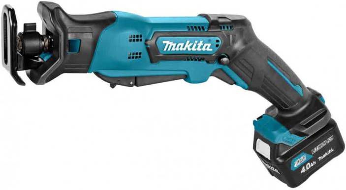 Makita JR103DSME 10.8V Li Ion schuifaccu reciprozaag set(2x 4.0Ah accu)in koffer snelwissel